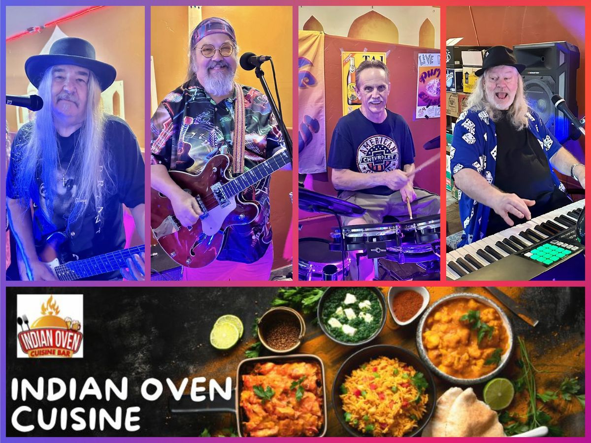 *Sat Nite LIVE MUSIC Spectacular* Oct 12th 6p-9ish ~ Purple Einstein at Indian Oven Cuisine &Bar 