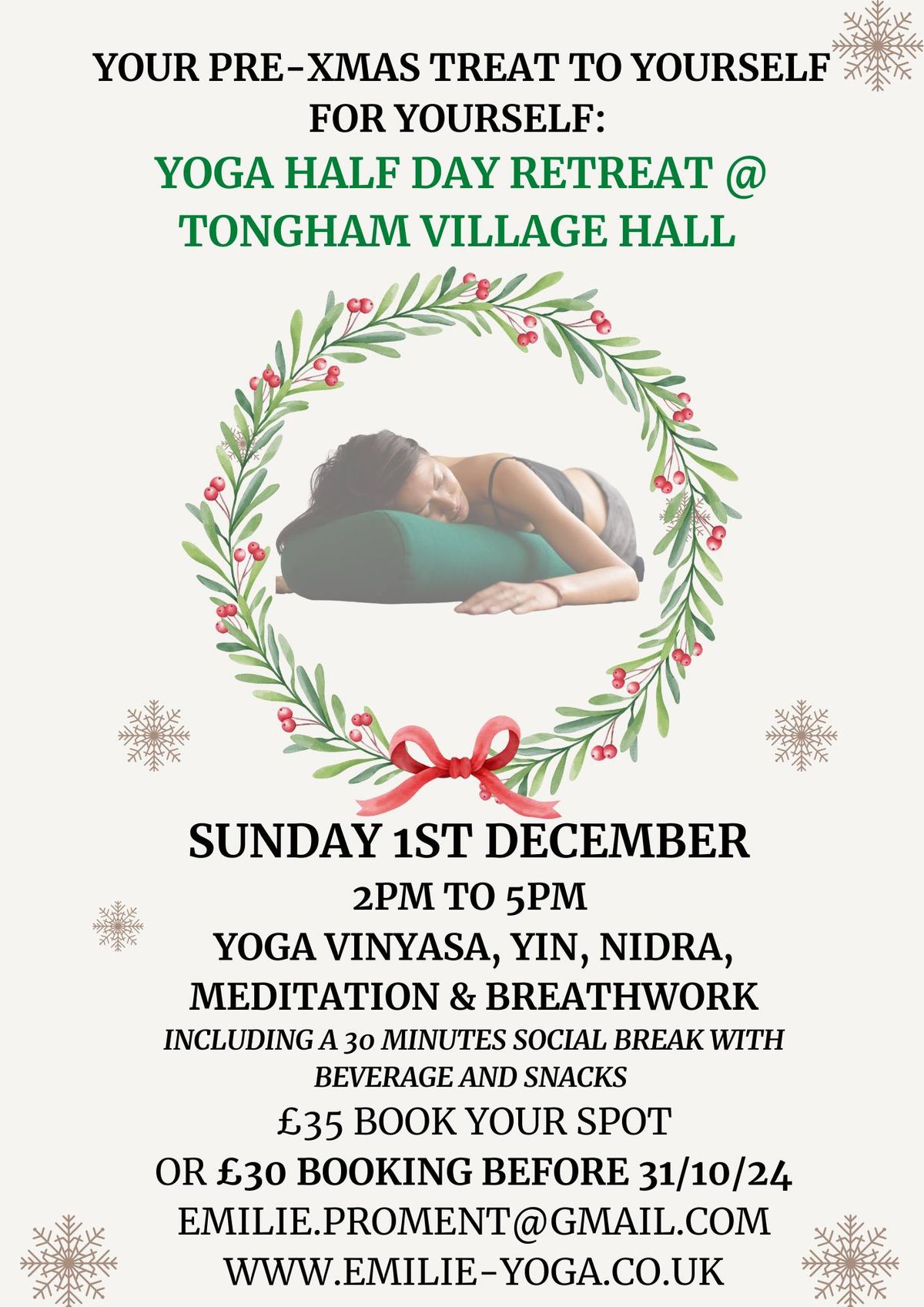 Christmas Funk & Flow Mini Retreat