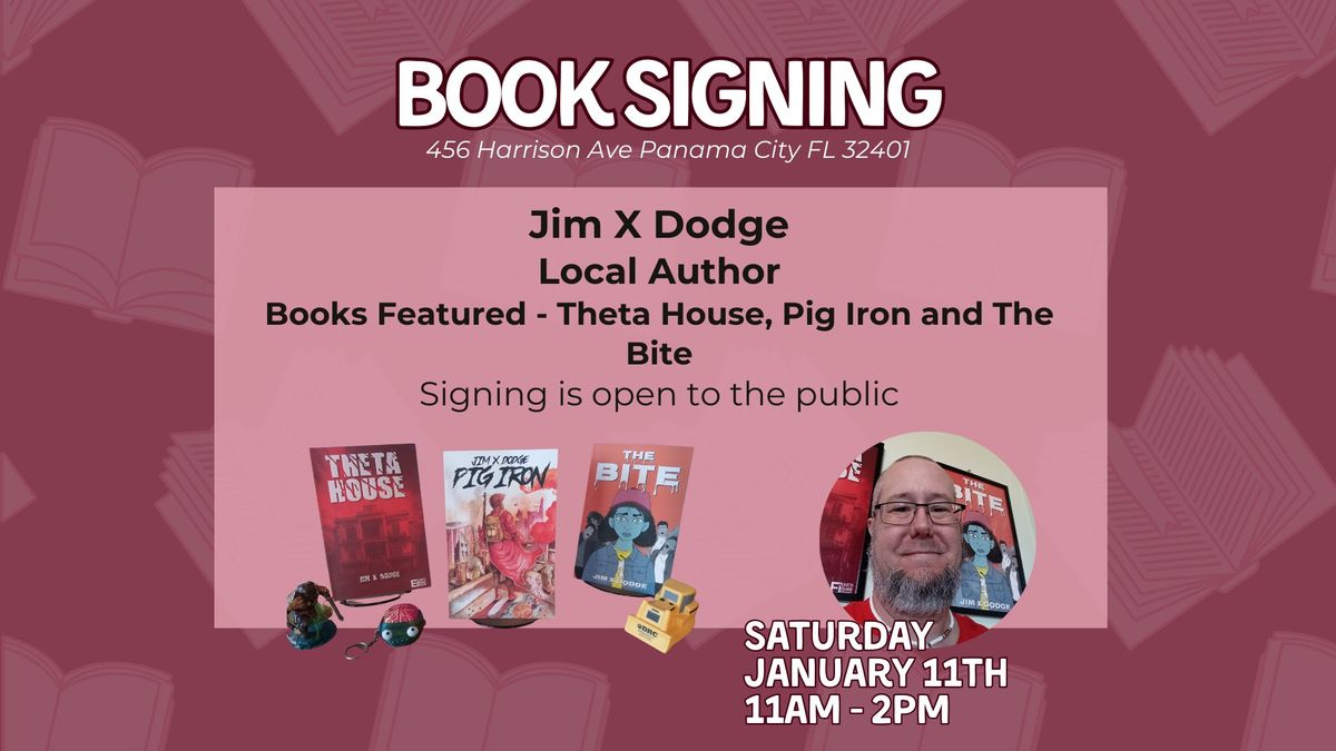 Jim X Dodge Book Signing!