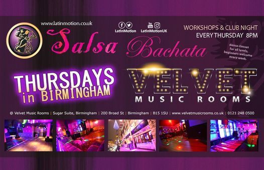 *Suspended* LatinMotion *weekly* Thursday Salsa & Bachata Night