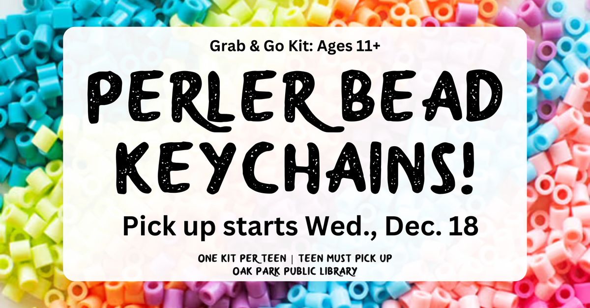 Grab & Go Kits: Perler Bead Keychains!