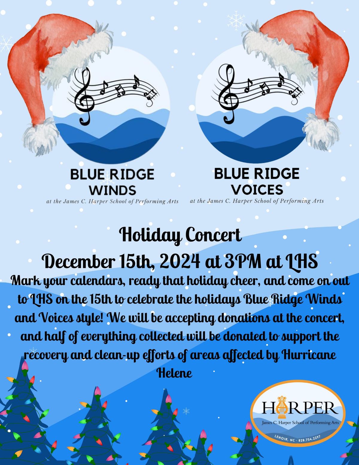 Blue Ridge Winds and Voices Holiday Concert