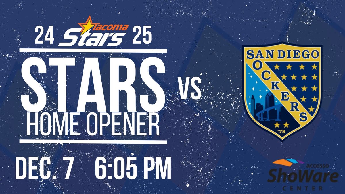 Home Opener\/Teddy Bear Toss Game vs San Diego Sockers