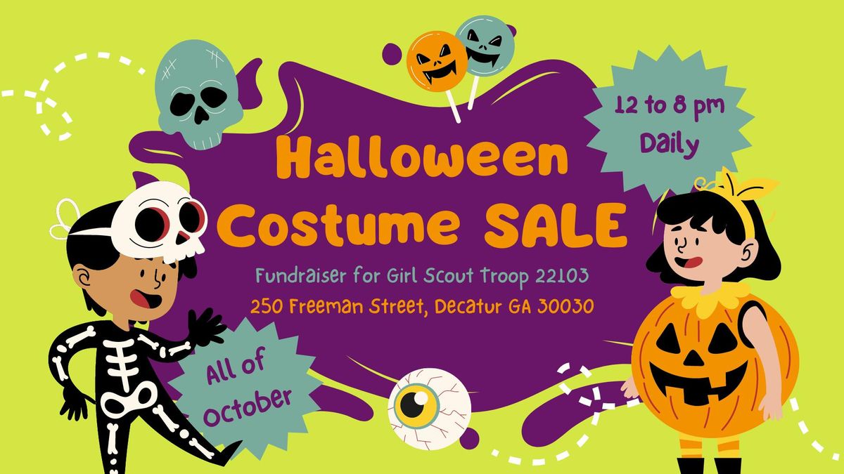 Used Costume Sale | Girl Scout Fundraiser