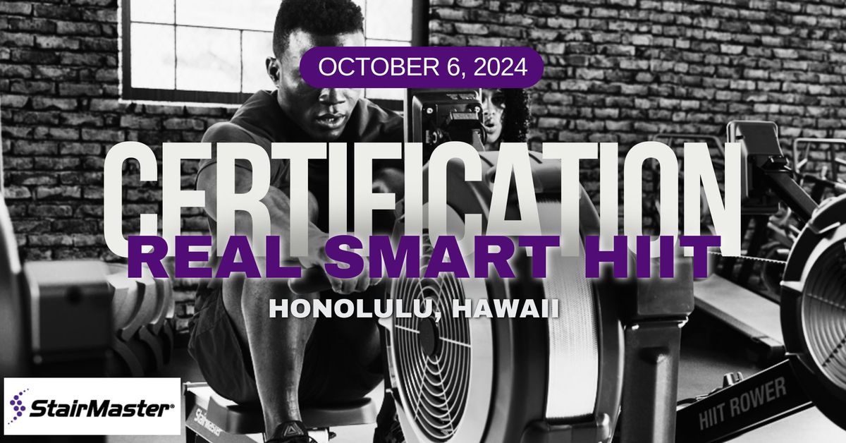 Real Smart HIIT Instructor Certification by StairMaster\u00ae