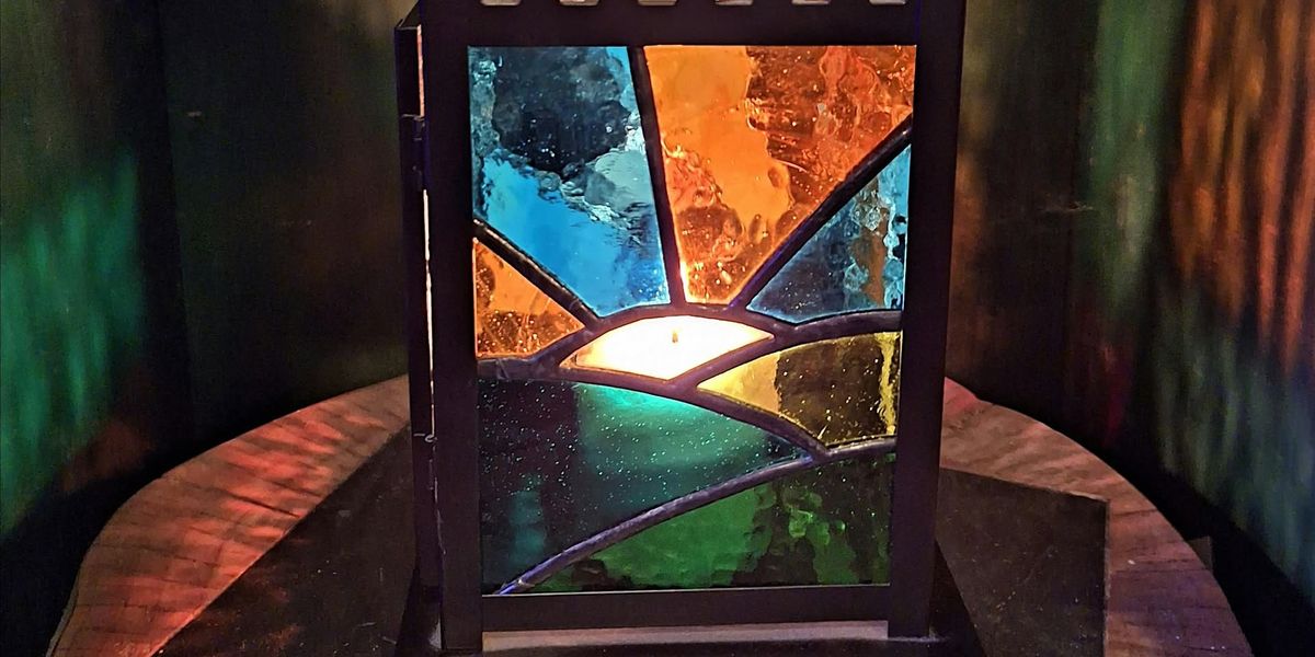 Stained glass lantern making 2 day workshop