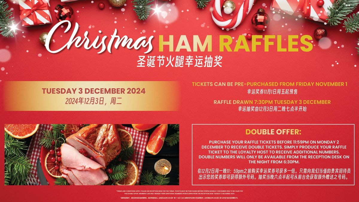 Christmas Ham Raffle