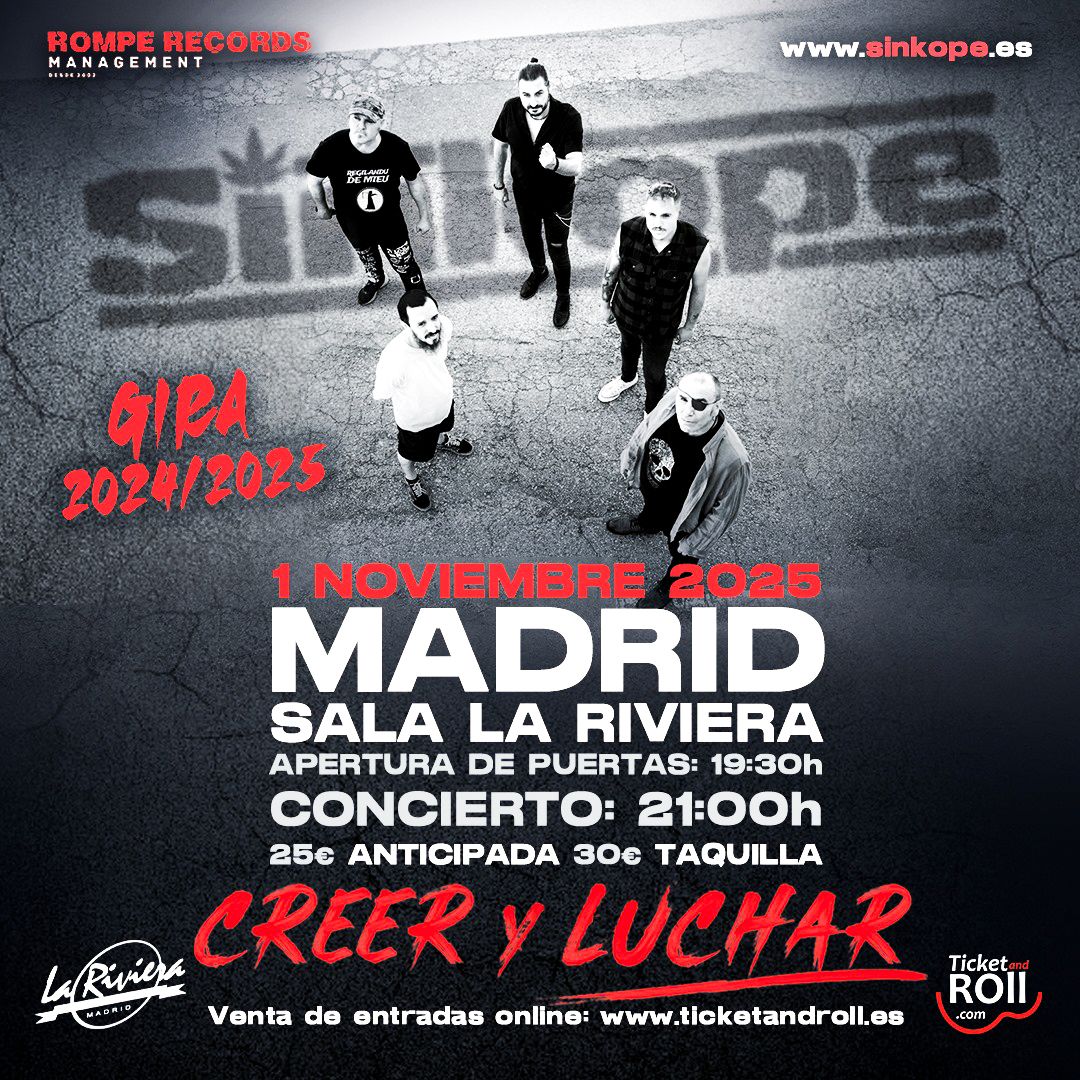 S\u00ednkope Madrid Tickets