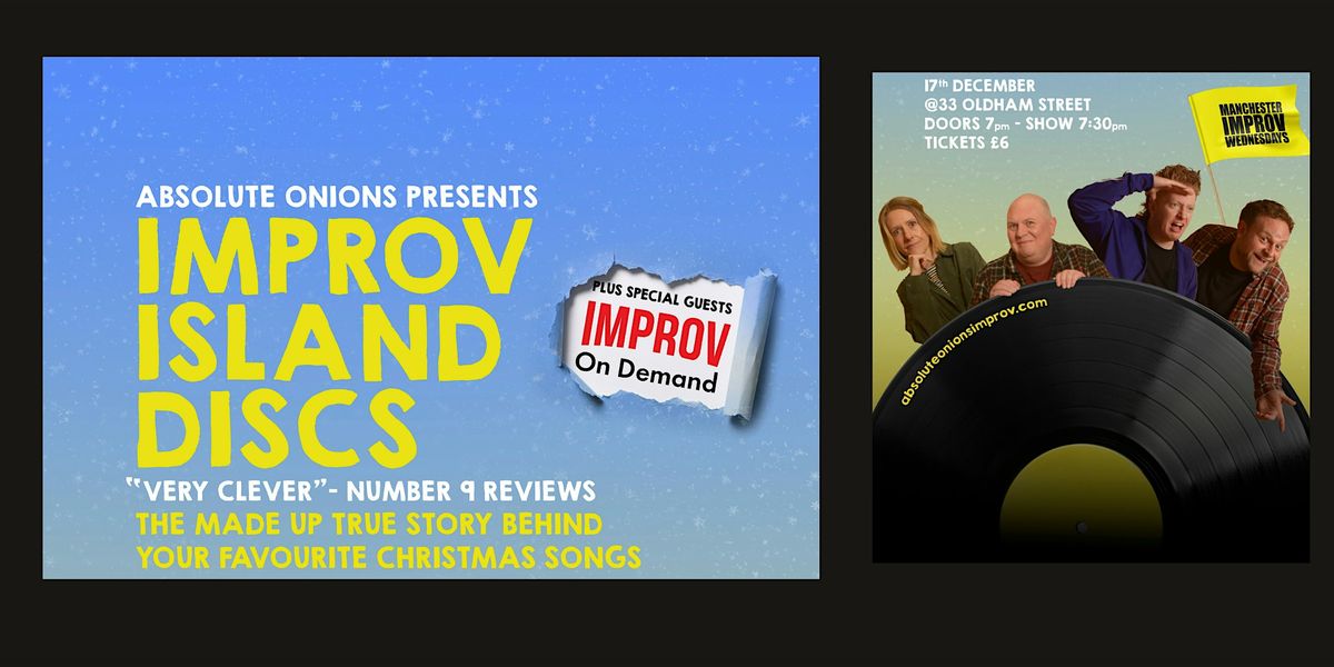 Manchester Improv Wednesdays @ 33 Oldham Street