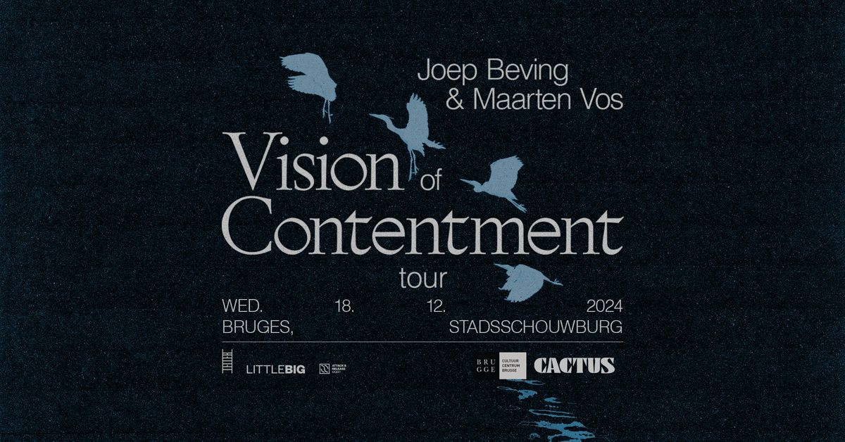 Joep Beving & Maarten Vos - Vision of Contentment \u2022 Stadsschouwburg Brugge