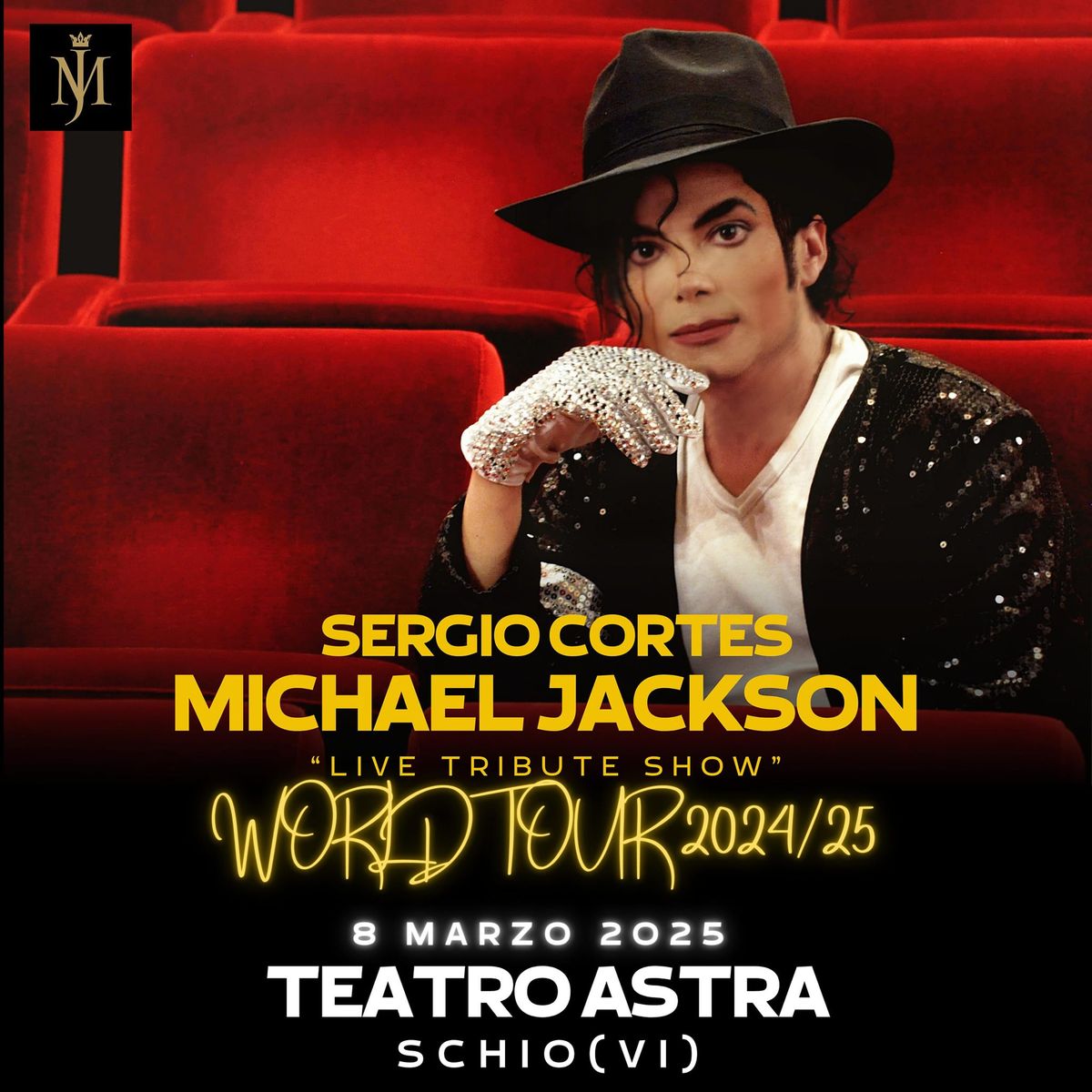 Sergio Cortes "Michael Jackson Live Tribute" - Teatro Astra, Schio