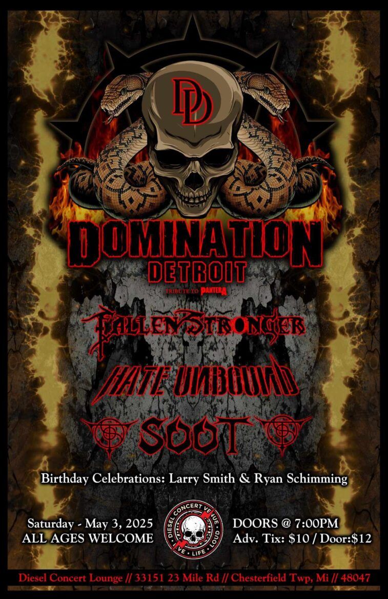 Domination Detroit - Pantera Tribute