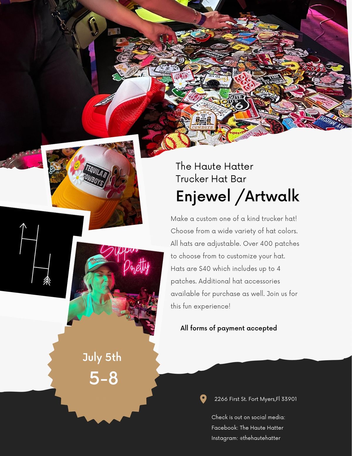 Pop-up at Enjewel \/ Art Walk downtown FM