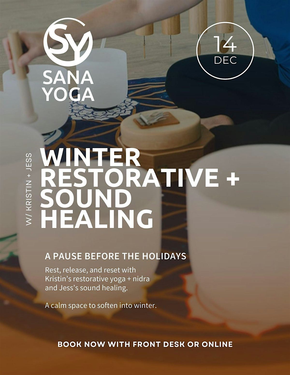 Winter Restorative Yoga + Sound Healing