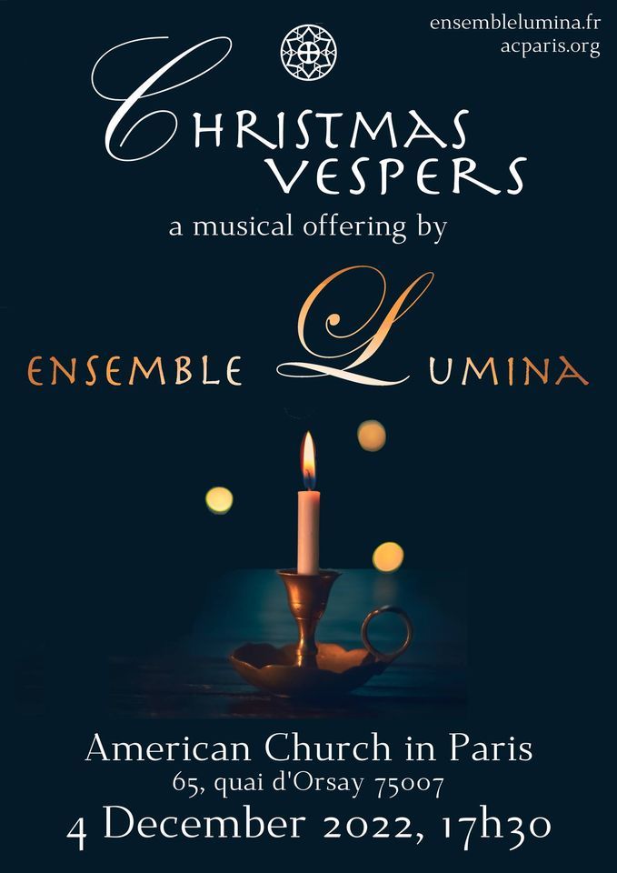 Christmas Vespers Concert ft. Ensemble Lumina