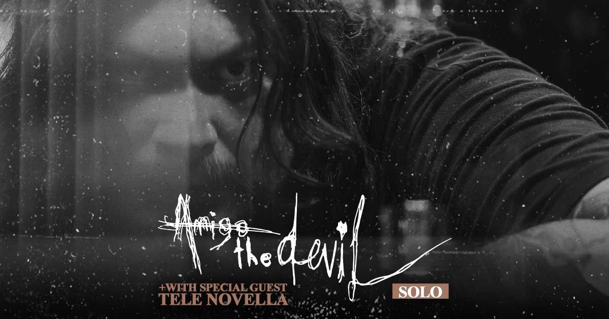 Amigo The Devil (Solo) with support from Tele Novella at The Vogue