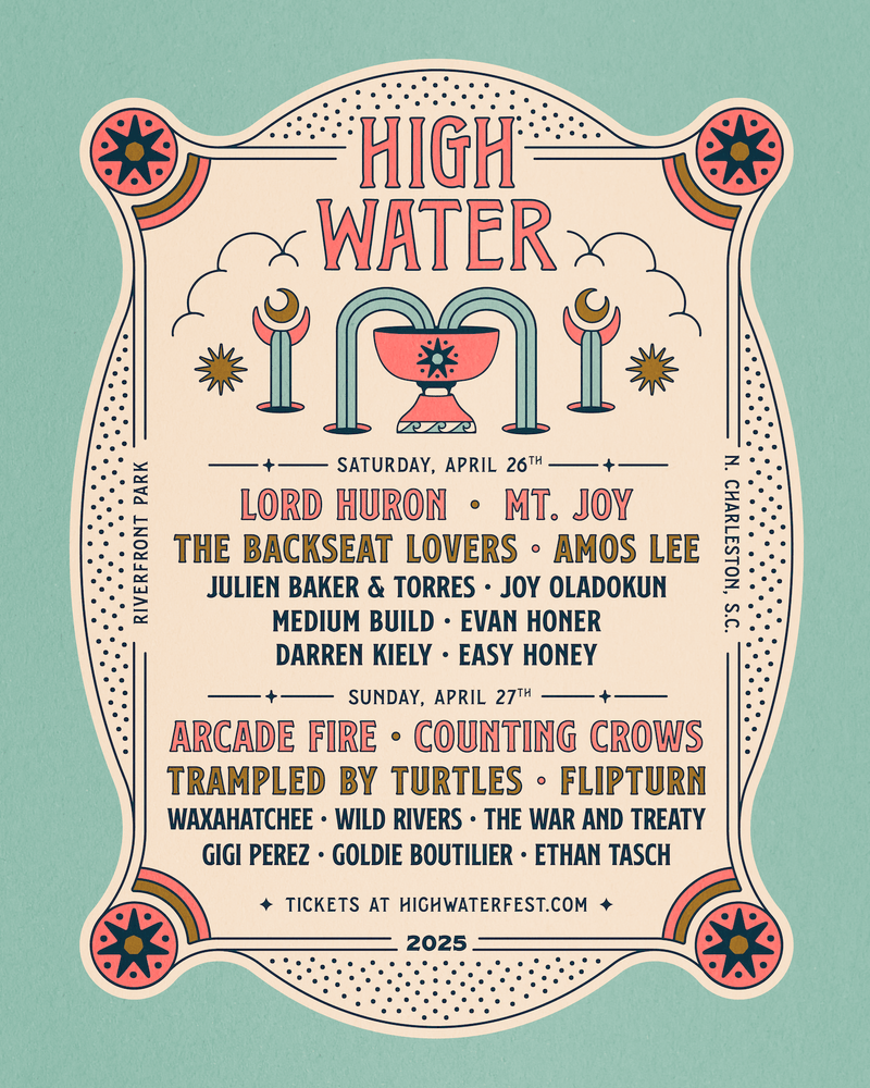 High Water (Sunday) with Arcade Fire, Counting Crows, Trampled by Turtles, and more