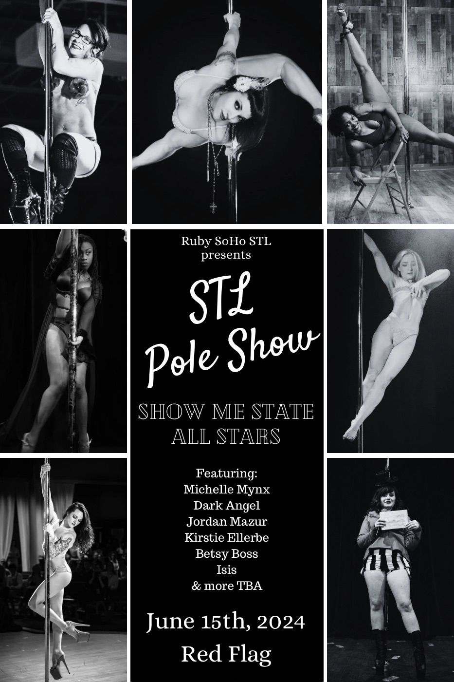 Show Me State All Stars Pole & Variety Show at RED FLAG