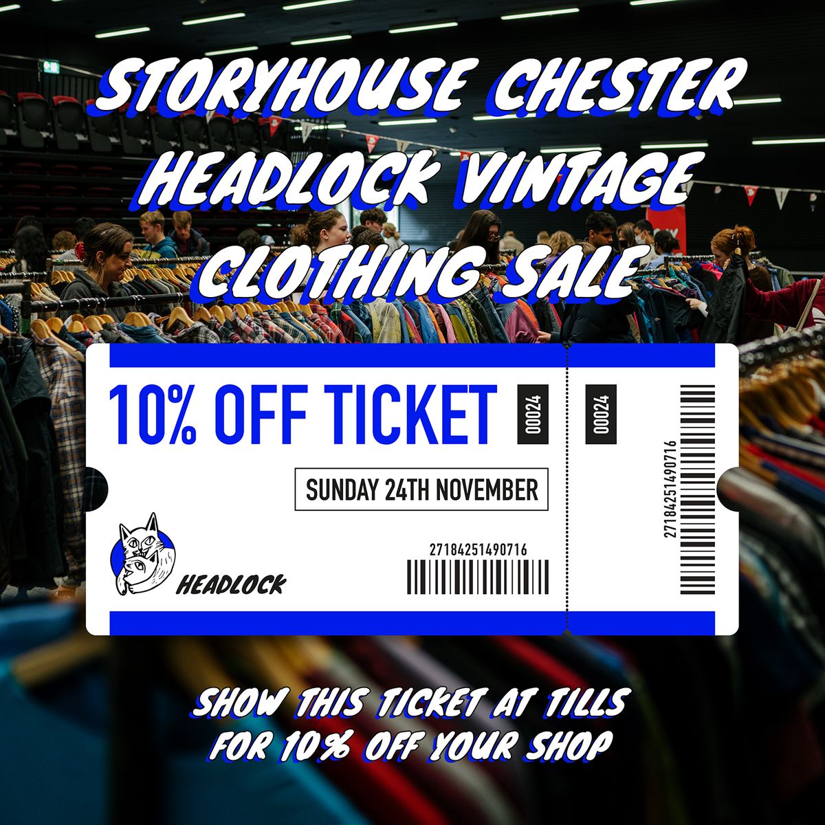 Chester Storyhouse Headlock Vintage Clothing Sale