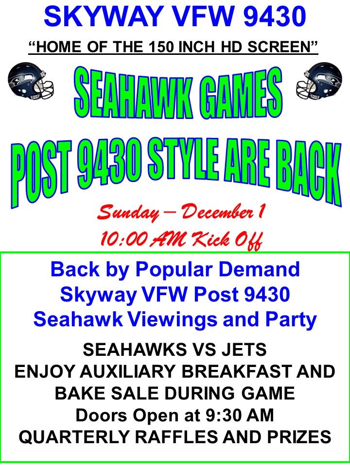 Seahawk Viewing