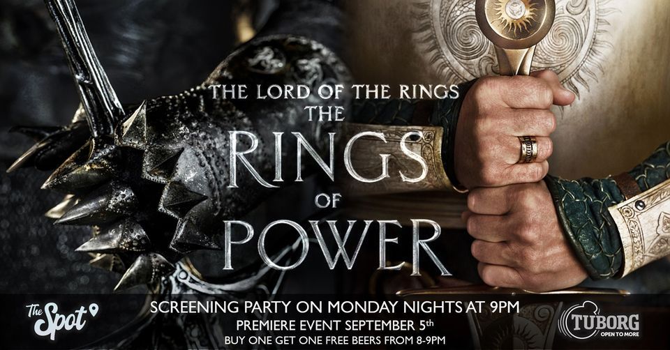 Lord Of The Rings - The Rings Of Power Monday Night Screenings