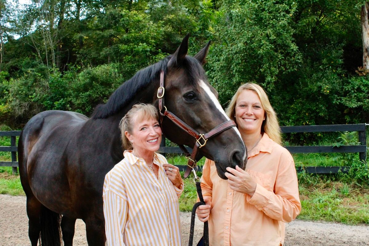 Shawna Karrasch and Jessie Hillegas Positive Reinforcement Clinic