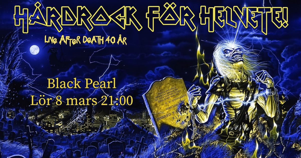 H\u00e5rdrock F\u00f6r Helvete Live @Black Pearl Kungsbacka