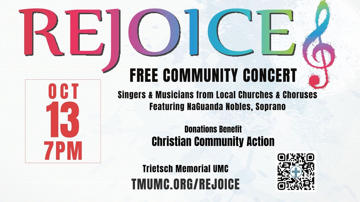 Rejoice Free Community Concert