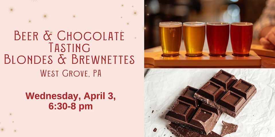 Craft Beer & Chocolate Pairing at Blondes & Brewnettes in West Grove