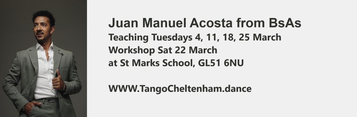 Juan Manuel Acosta - Group Workshops, 22 March