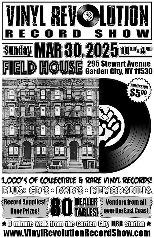 Vinyl Revolution Record Show - Garden City, NY