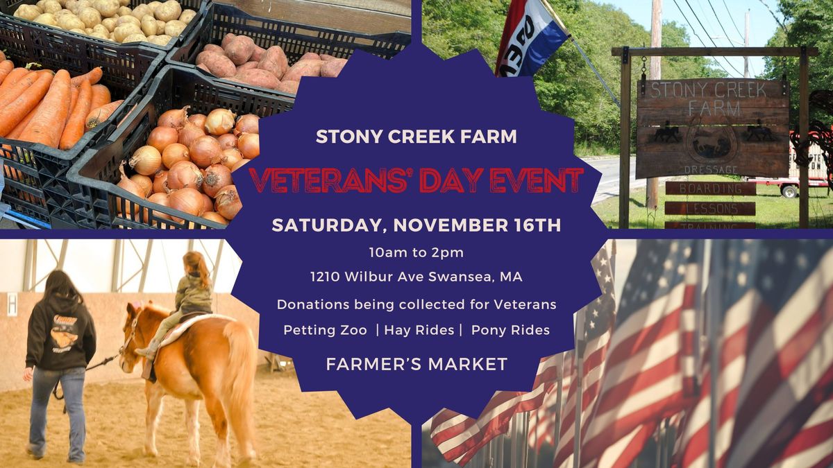 Veterans' Day Event at Stony Creek Farm