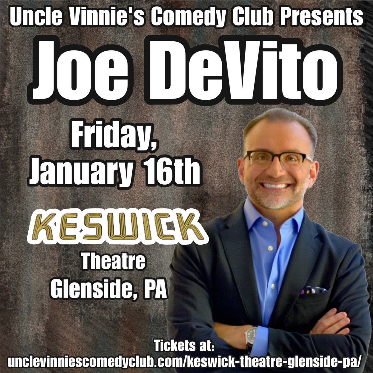 Joe Devito at Keswick Theatre