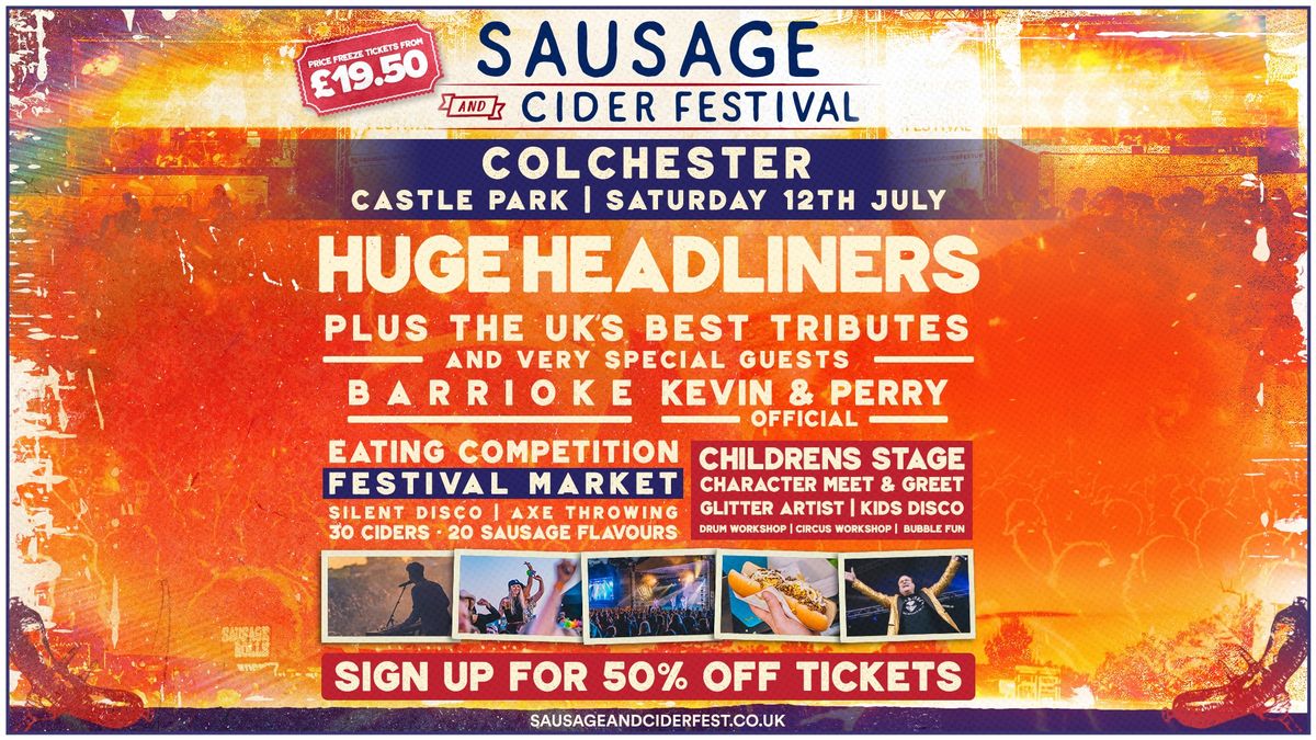 Sausage and Cider Fest - Colchester 2025