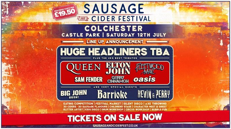 Sausage and Cider Fest - Colchester 2025