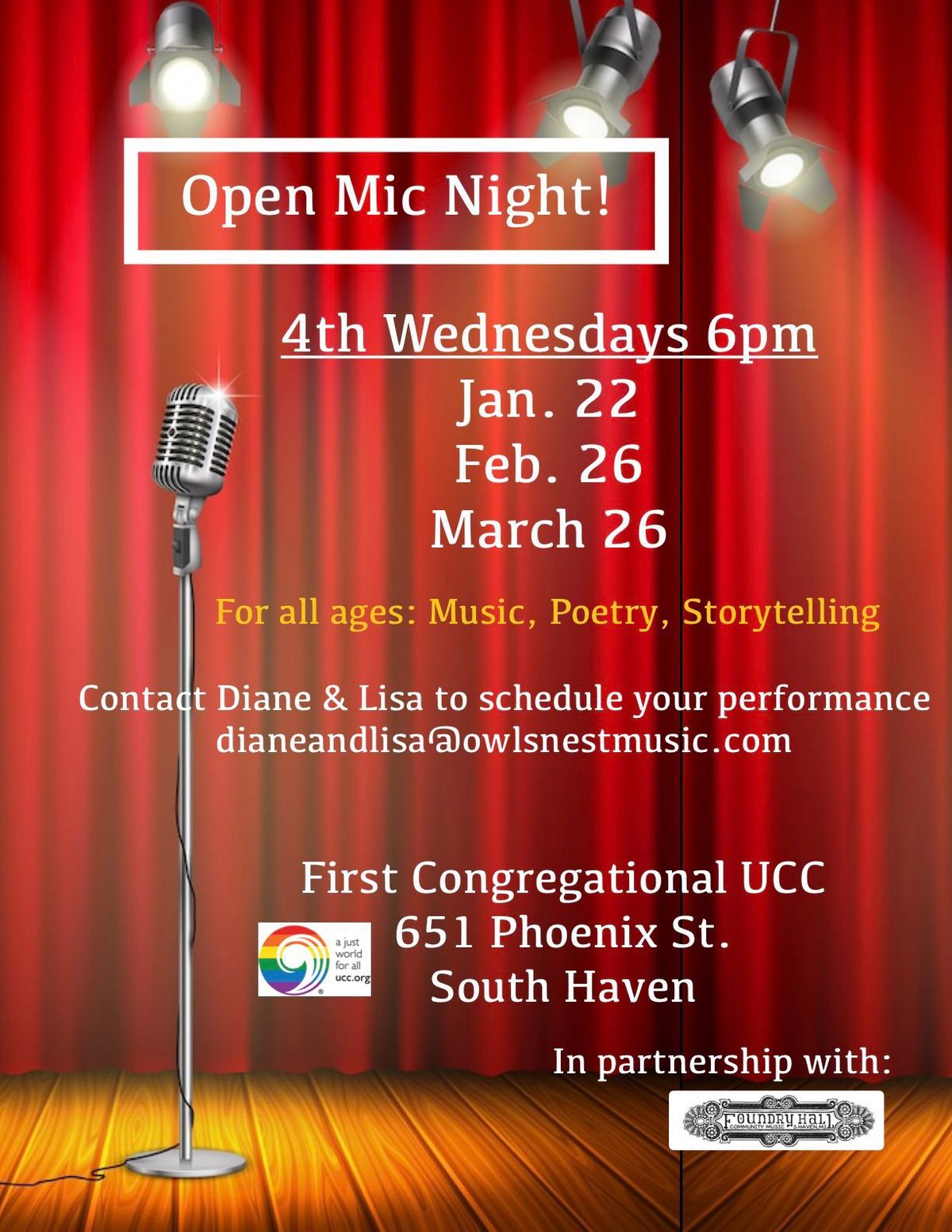 Open Mic for All Ages!