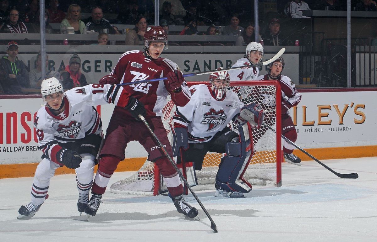 Guelph Storm at Peterborough Petes