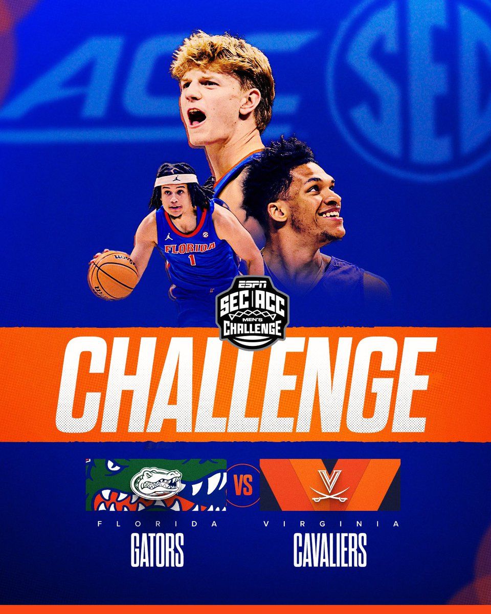 Virginia Cavaliers at Florida Gators Mens Basketball