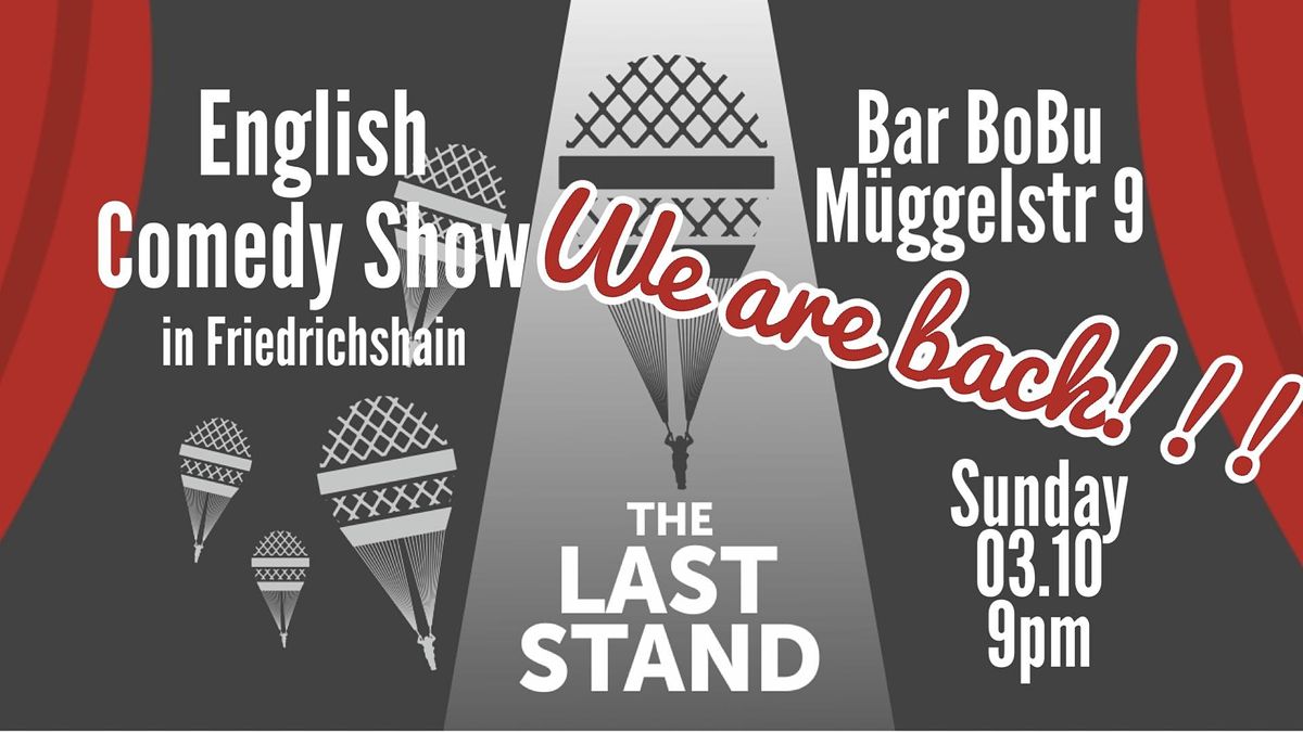 The Last Stand - Epic Comeback! Comedy Night in English