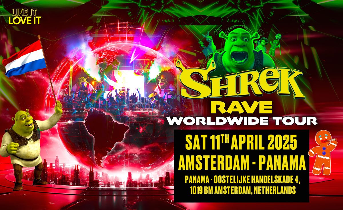 Shrek Rave Is Coming To Amsterdam!