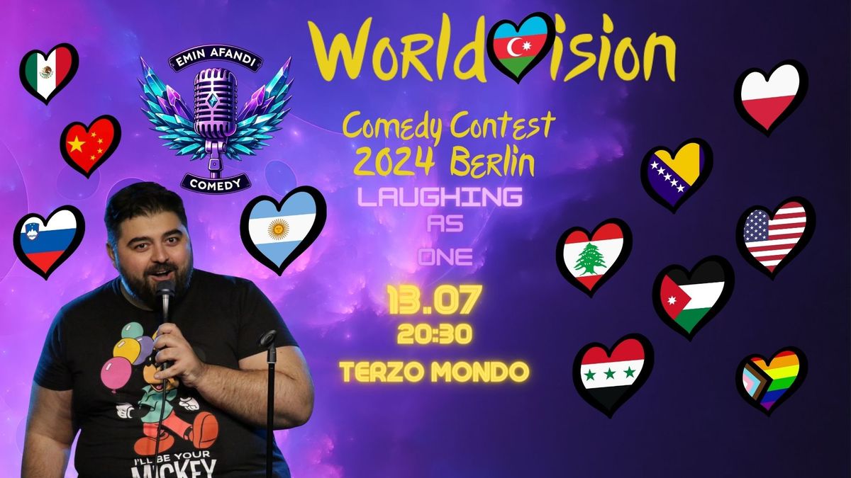 WorldVision Comedy Contest 13.07 2024 Berlin