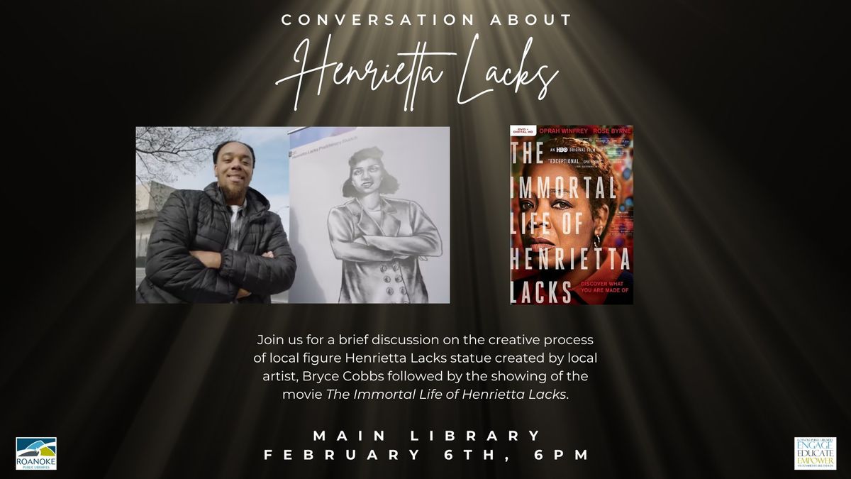 Conversation About Henrietta Lacks