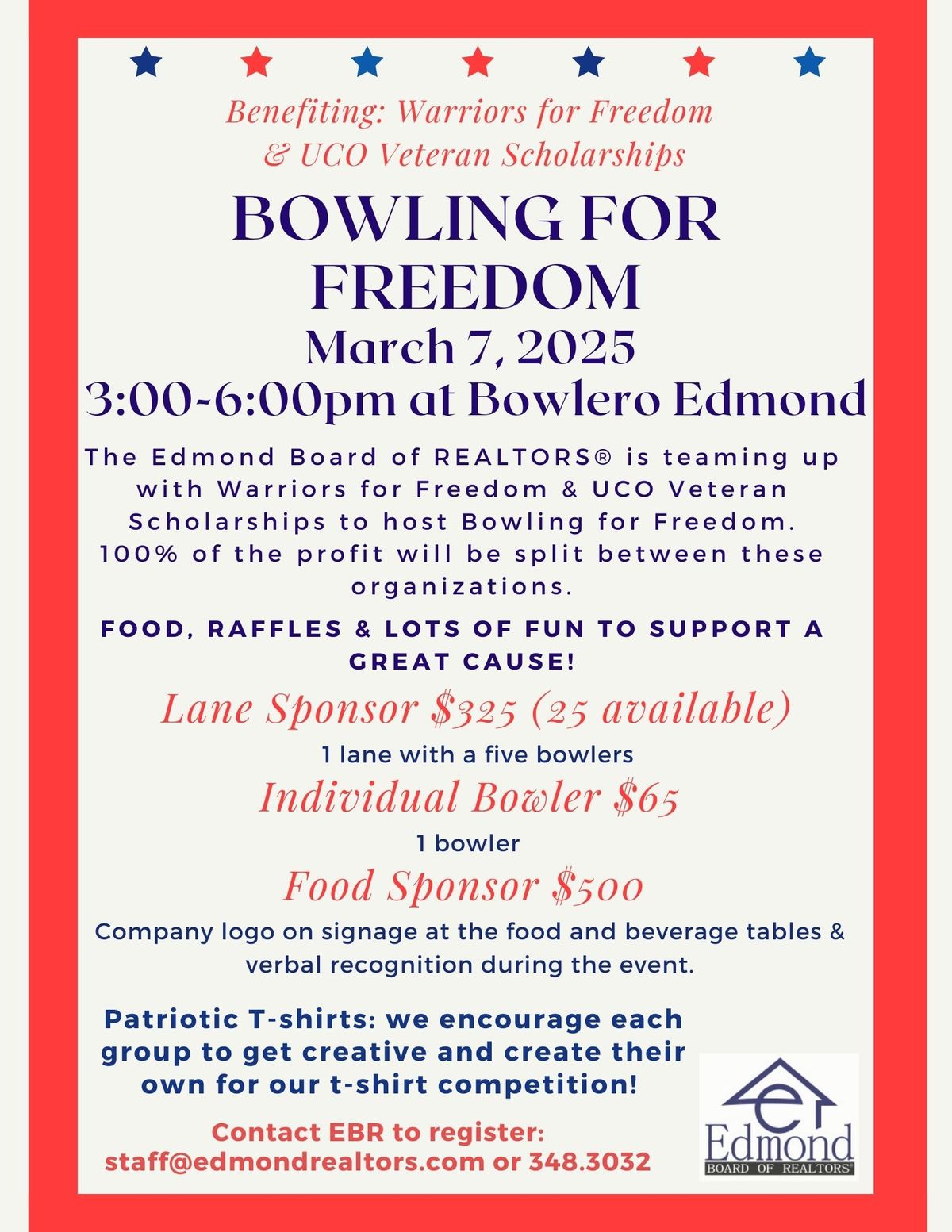 2025 Bowling for Freedom - EBR