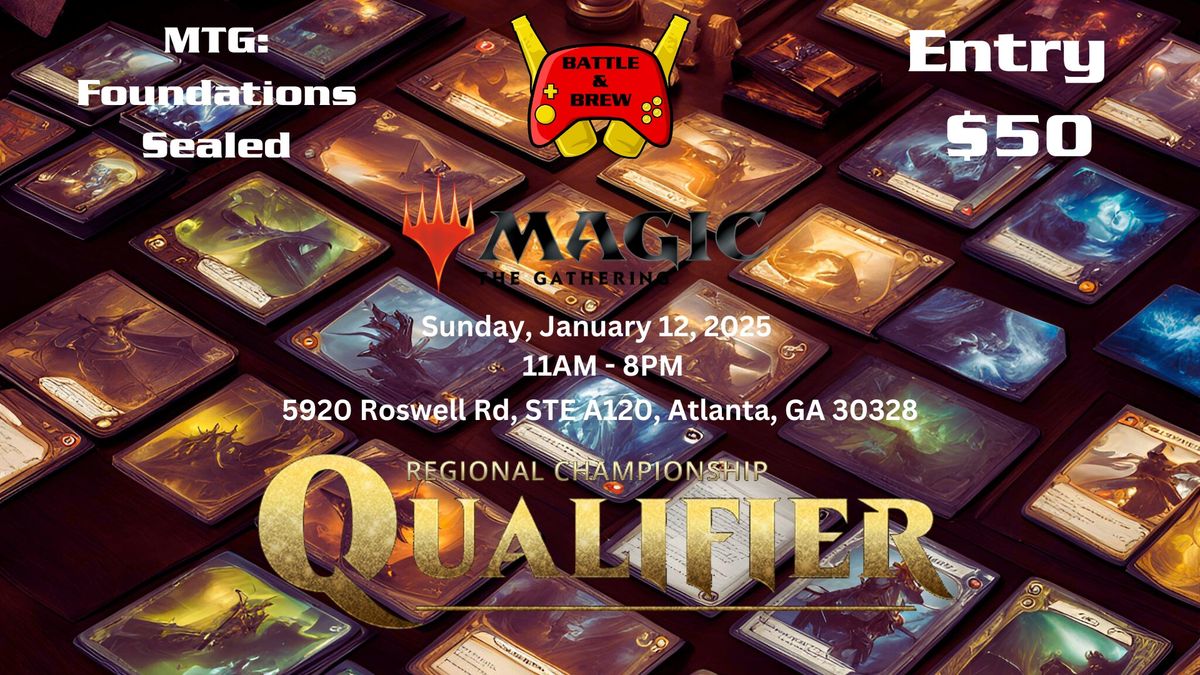 Battle & Brew - Sandy Springs Regional Championship Qualifier - SEALED