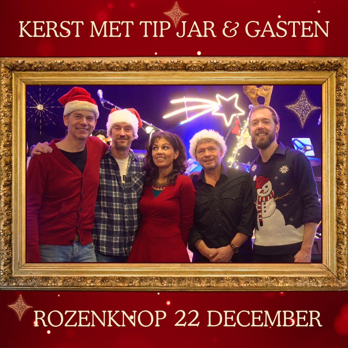 Kerst met Bart de Win, Tip Jar en gasten in De Knop