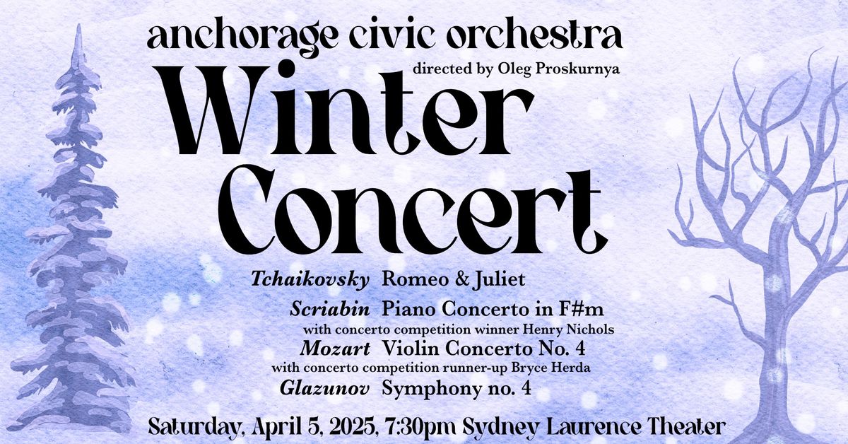 Anchorage Civic Orchestra Winter Concert