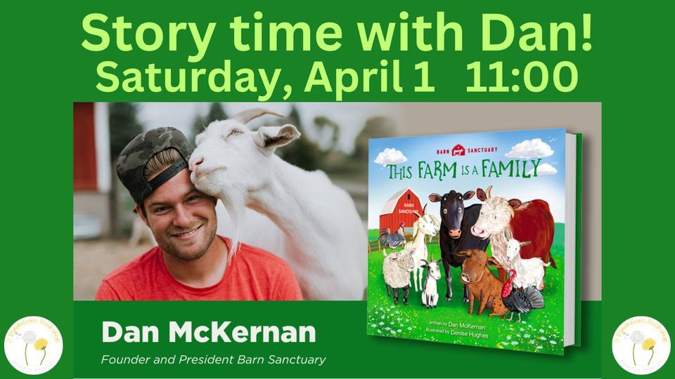 Story Time with Dan McKernan from Barn Sanctuary