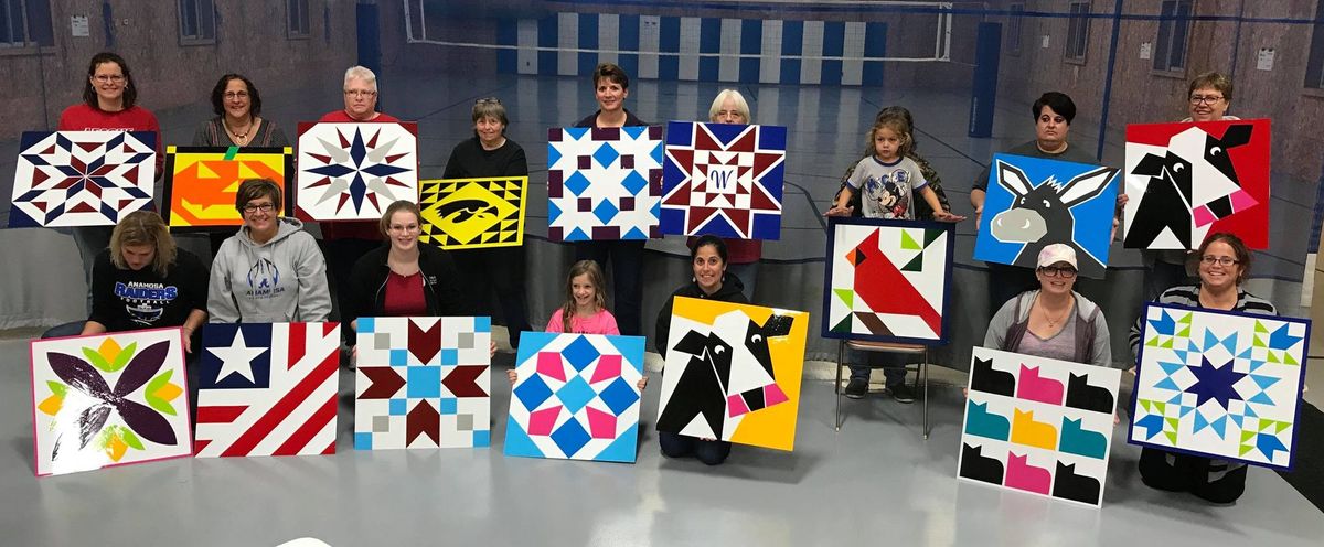 Tama, IA - Barn Quilt Painting Class - Dec 8