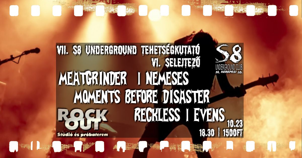 VII. S8 Underground Tehets\u00e9gkutat\u00f3 - VI. Selejtez\u0151