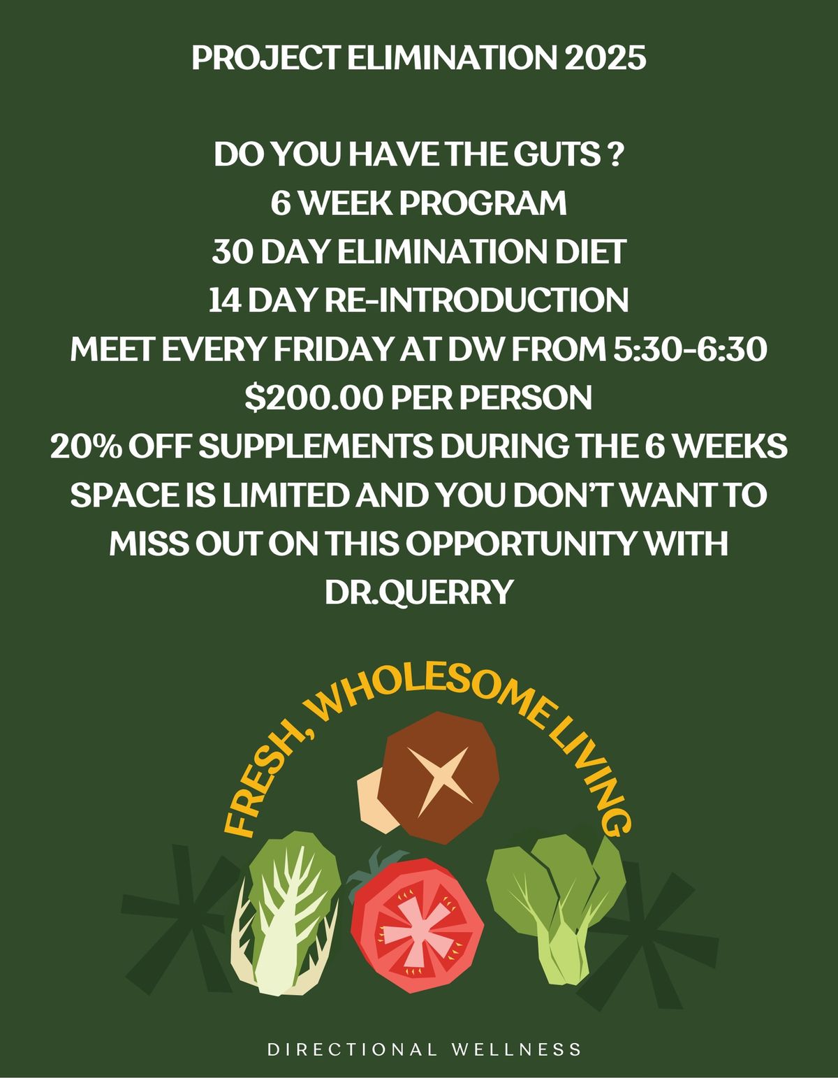 Join Our 6 Week Program!